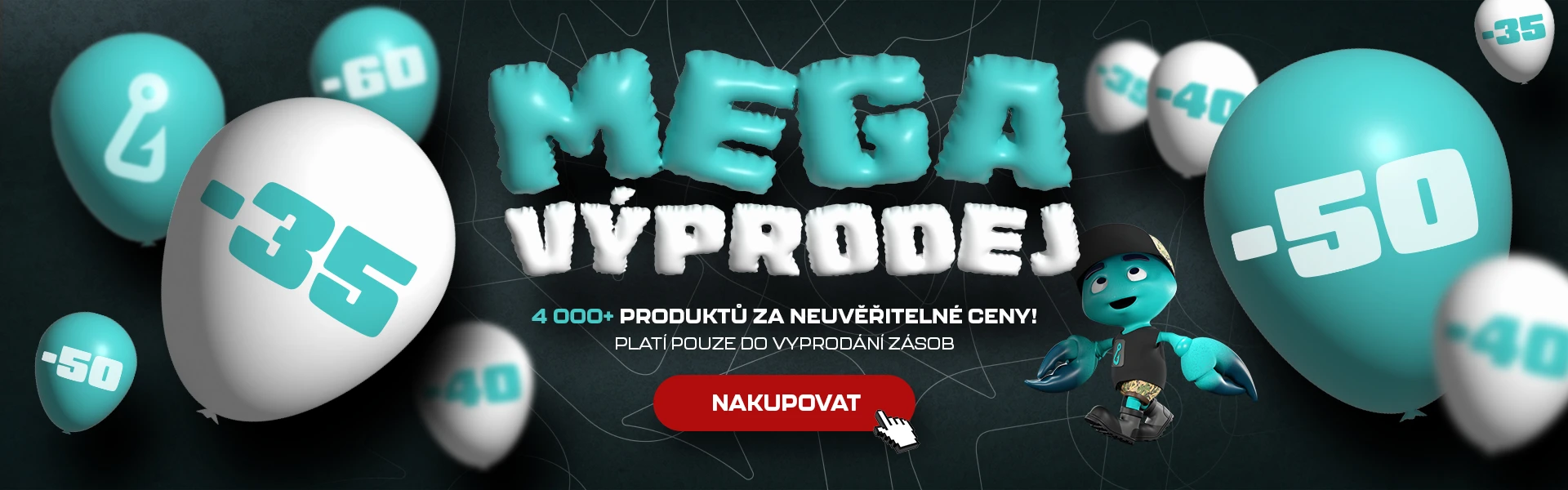 MEGA výprodej
