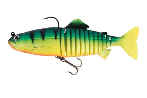FOX Rage Gumová nástraha Replicant Jointed 20cm 120g UV Fire Tiger