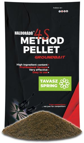 Haldorádó Vnadící směs 4S Method Pellet Groundbait 400g