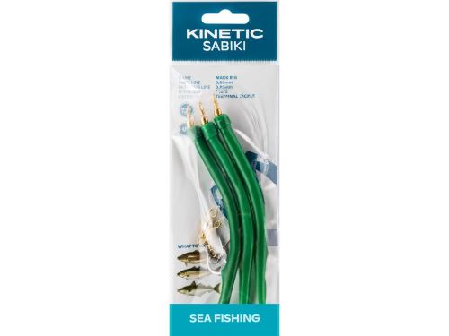 Kinetic Návazec Sabiki Makk Velikost 6/0 Green