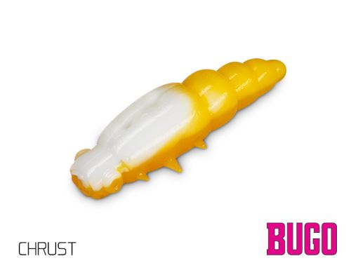 Delphin Gumová nástraha Larva BUGO Cheese 4cm 15ks