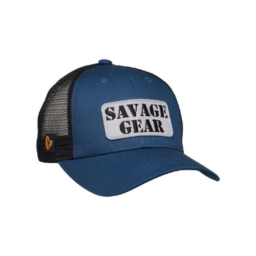 Savage Gear Kšiltovka Logo Badge Cap Teal Blue