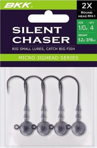 BKK Jigová hlavička Silent Chaser 1X EWG Round Head 1,8g