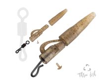 Zfish Závěska Lead Clip Set &amp; Tail Rubber + QC 6ks