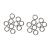 Savage Gear Kroužek Stainless Splitring Mix Forged 10,5mm 10+10ks