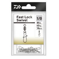 Daiwa Obratlík s karabinkou Fast Lock Swivel (1)