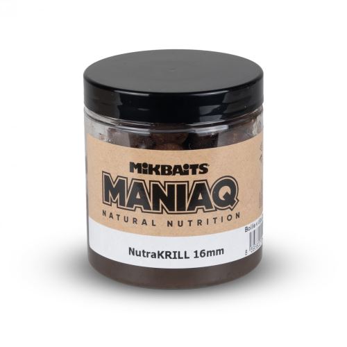 Mikbaits Boilies v dipu ManiaQ NutraKRILL 250ml