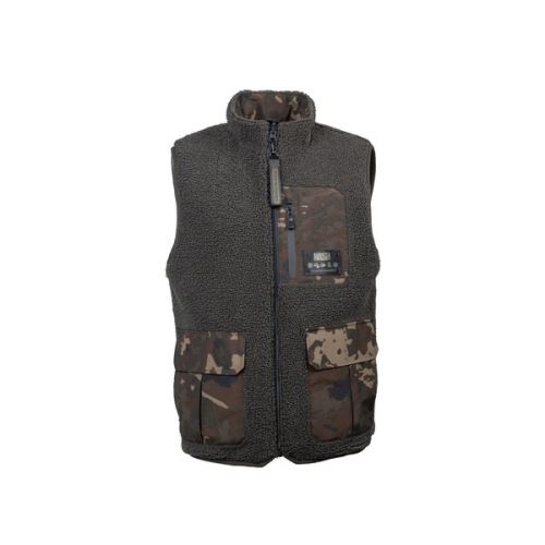 Nash Vesta Zero Tolerance Sherpa Fleece Reversible Body Warmer