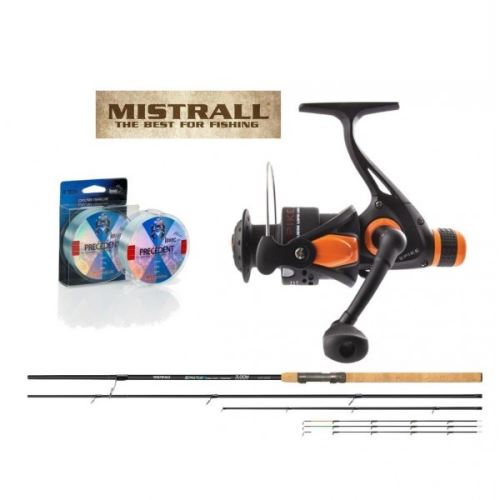 Mistrall Feederový set Stratus Method Feeder + vlasec ZDARMA