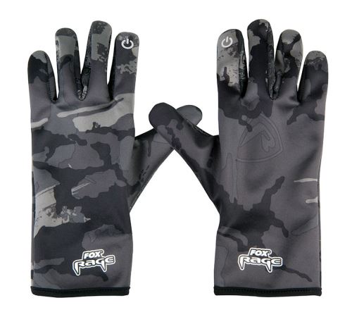 FOX Rage Rukavice Thermal Camo Gloves