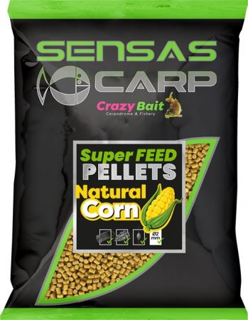 Sensas Pelety Super Feed Natural Corn 650g