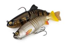 FOX Rage Gumová nástraha Replicant Jointed 18cm 80g Golden Perch (4)