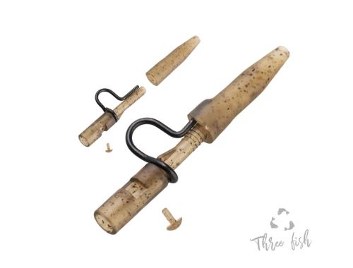Zfish Závěska Heavy Duty Clip Pin & Tail Rubber 6ks