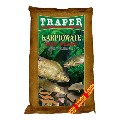 Traper Vnadící směs Popular Kapr na tekoucí vodu 5kg