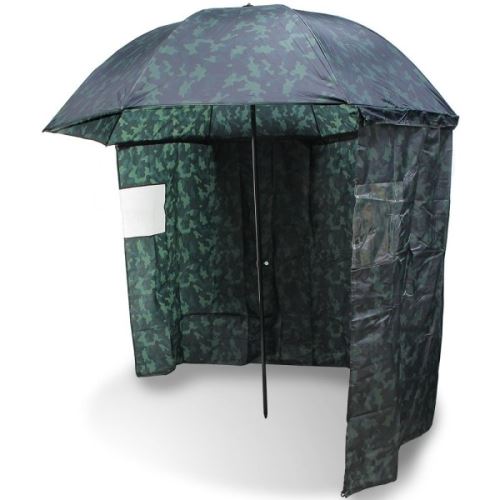 NGT Deštník s bočnicí Camo Brolly with Side Sheet 2,2m