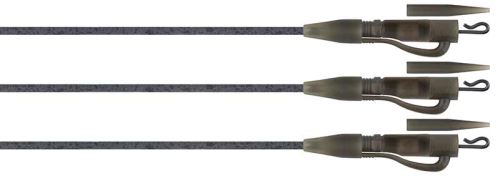 FOX Sada na montáž Edges Naturals Tubing Leadclip Ready Rigs Velikost 7 3ks