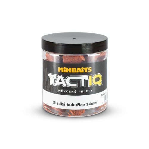 Mikbaits Měkčené pelety TactiQ Sladká kukuřice 250ml