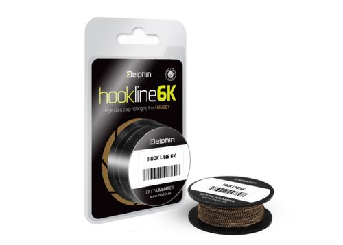 Delphin Šňůrka Hookline 6K Muddy 20m