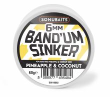 Sonubaits Dumbells Band'Um Sinkers Pineapple & Coconut 60g 6mm