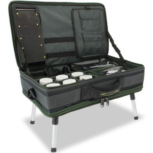 NGT Stolek s kufříkem Carp Bivvy Table System