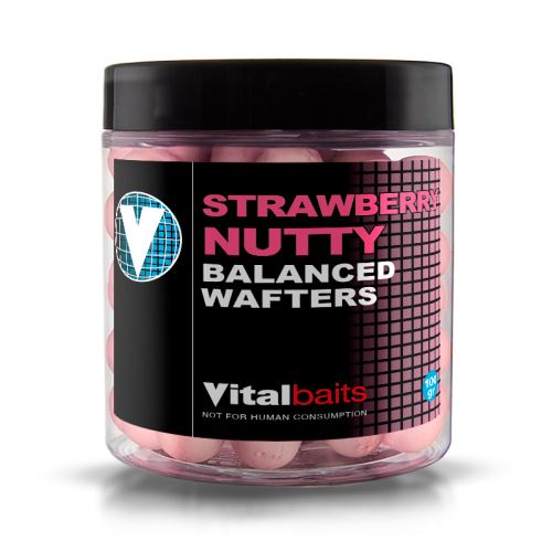 Vitalbaits Wafters Strawberry Nutty 100g