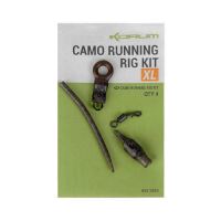 KORUM Sada na montáž Camo Running Rig Kit 4ks KORUM Sada na montáž Camo Running Rig Kit 4ks