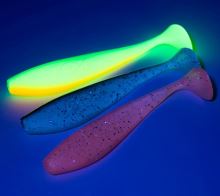 FOX Rage Gumová nástraha Zander Pro Shad 12cm UV Blue Back (1)