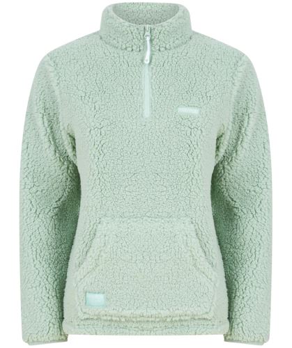 Navitas Dámská mikina Womens Sherpa Pullover Light Green