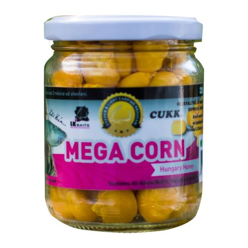 LK Baits Obří kukuřice Mega Corn 220ml