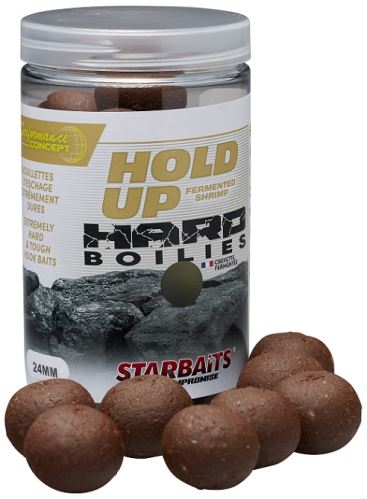 Starbaits Hard Boilies Hold Up Fermented Shrimp 200g 24mm