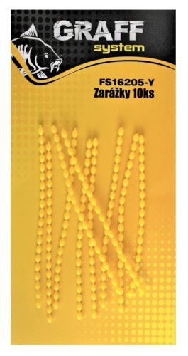 Graff Zarážky 10ks Žlutá