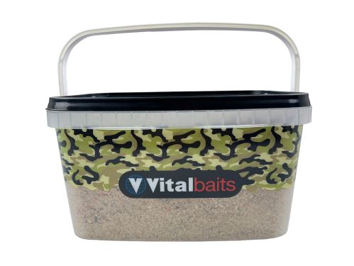 Vitalbaits Vnadící směs Strawberry Nutty Bucket 3kg