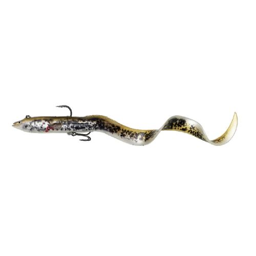 Savage Gear Gumová nástraha 4D Real Eel 20cm 38g Olive Pearl PHP