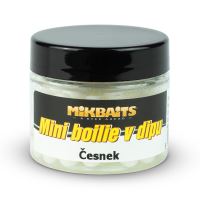 Mikbaits Mini boilies v dipu Česnek 50ml
