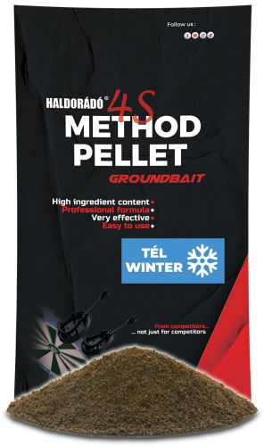 Haldorádó Vnadící směs 4S Method Pellet Groundbait 400g