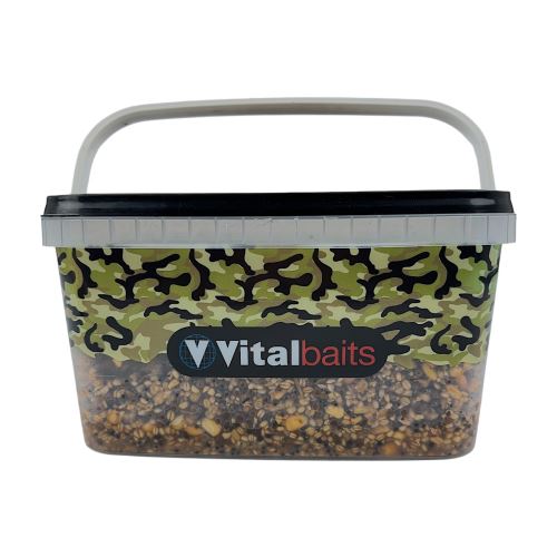 Vitalbaits Partikl Prepared Particles Mix Bucket 3kg