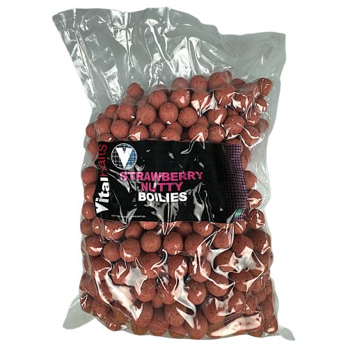 Vitalbaits Boilies Strawberry Nutty 5kg