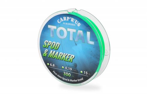 Carp´R´Us Šňůra Total Spod/Marker Braid 300m 0,19mm 6,8kg