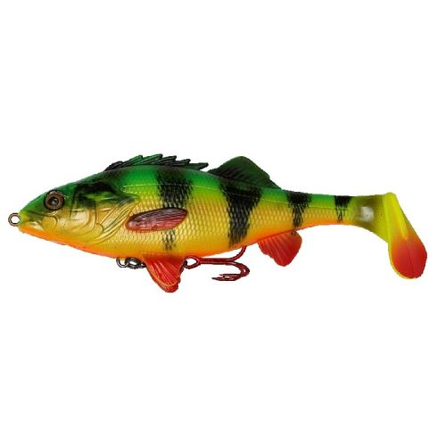 Savage Gear Gumová nástraha 4D Perch Shad 12,5cm 25g SS Firetiger