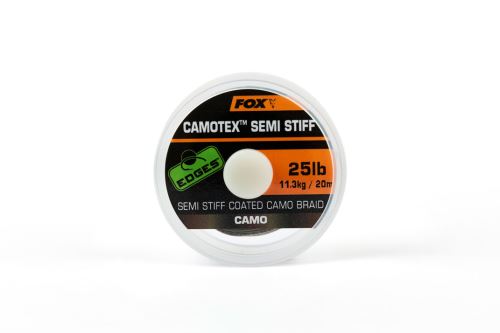 FOX Šňůrka Camotex Semi Stiff 20m