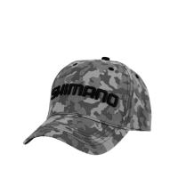 Shimano Kšiltovka Cap Grey Camo