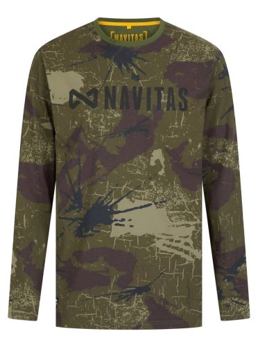 Navitas Tričko Identity Camo Long Sleeve Tee