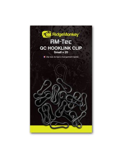 RidgeMonkey Klip Connexion QC Hooklink Clip Small 20ks