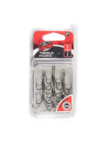 FOX Rage Háček Strike Point Treble Hooks Velikost 1/0 6ks