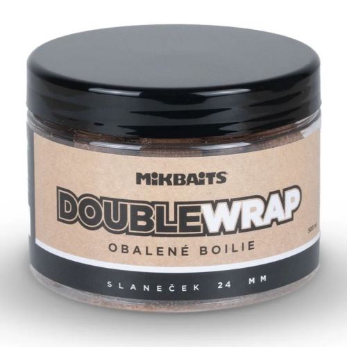 Mikbaits Boilies ManiaQ Double Wrap Slaneček 500ml
