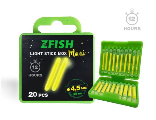 Zfish Chemické světlo MAXI Box 4,5x39mm 20ks