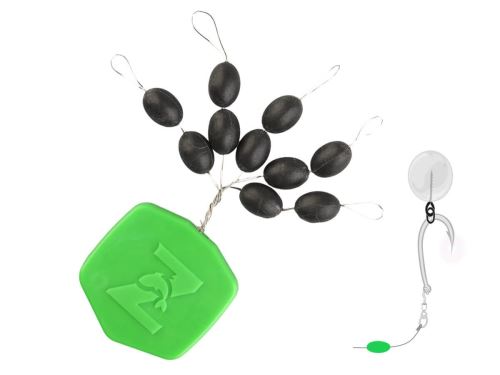 Zfish Korálek Tungsten Oval Beads 10ks