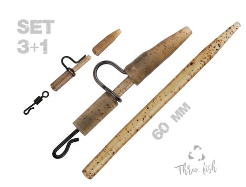 Zfish Závěska Heavy Duty Clip Complete Set 5ks