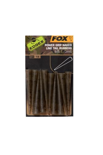 FOX Převlek Edges Camo Power Grip Naked Tail Rubbers Velikost 7 10ks