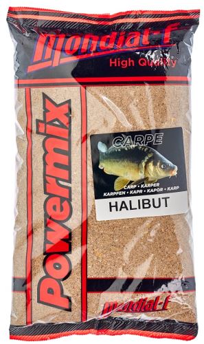 Mondial F Vnadící směs Powermix Carp Halibut 1kg